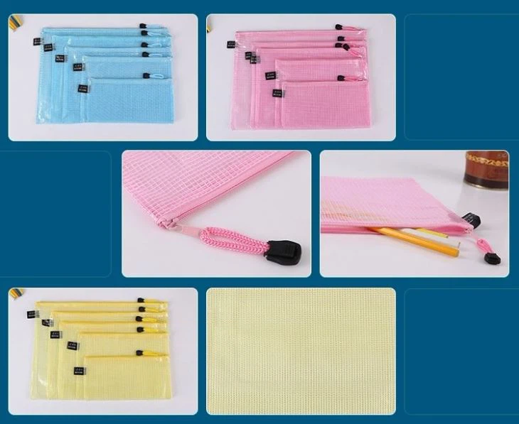 Transparent PP A4 File Pocket